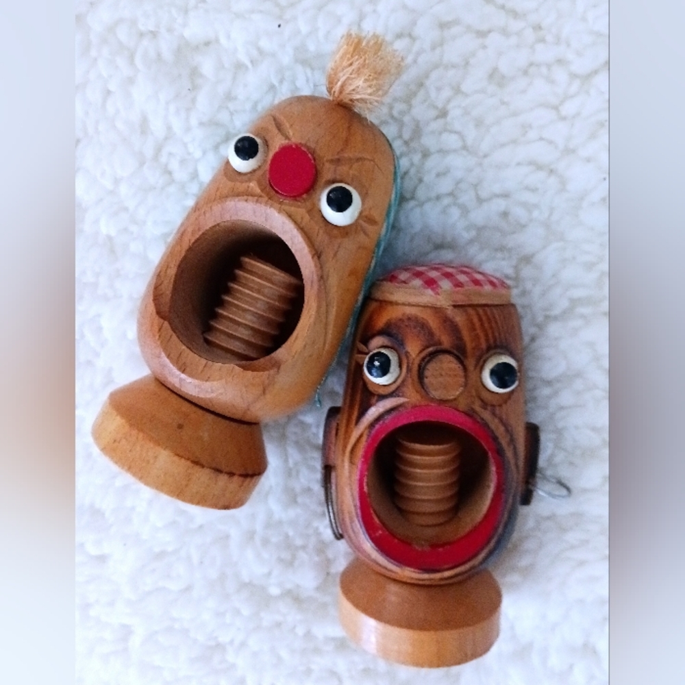 Wood Oddity Antique Nutcrackers